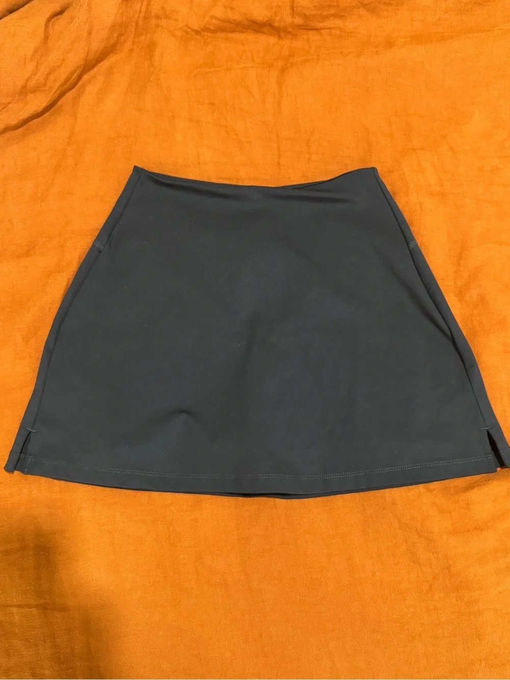 Girlfriend Collective Navy Skort
